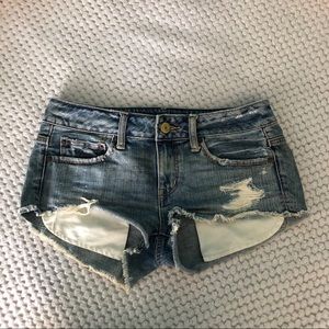 American eagle jean shorts